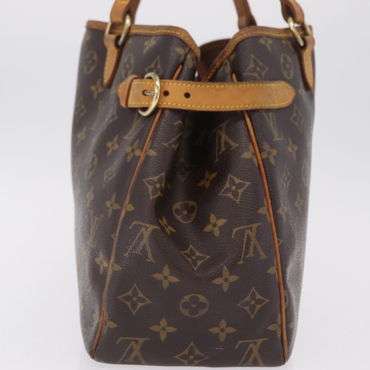 LOUIS VUITTON Monogram Batignolles Horizontal Tote Bag M51154 LV Auth 210631