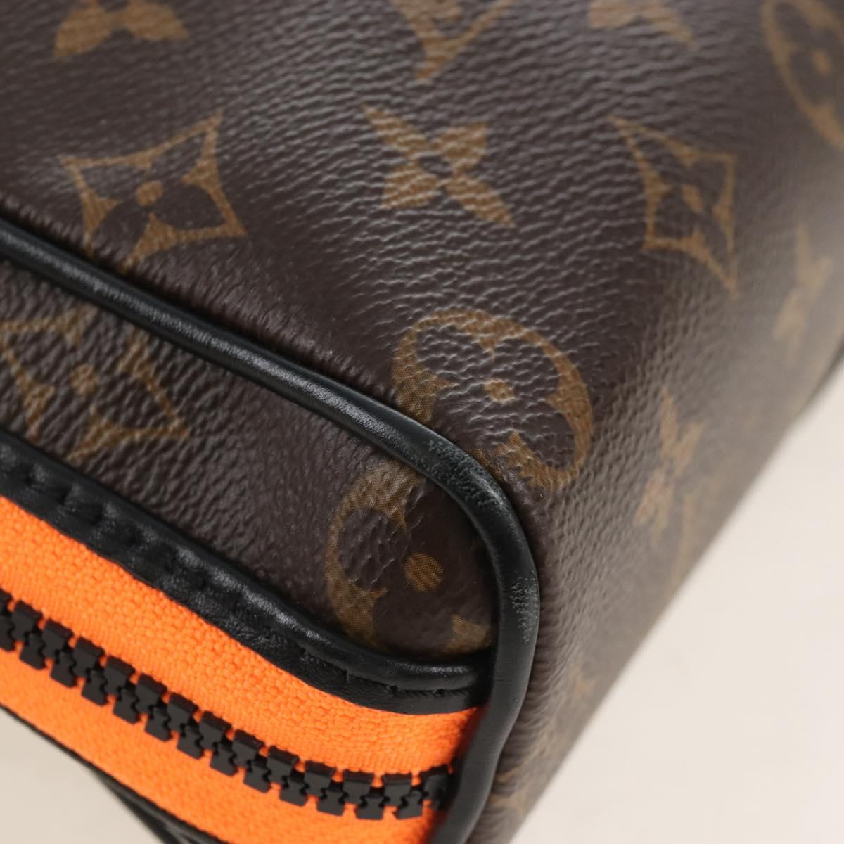 LOUIS VUITTON Monogram LV Friends Keepall Pouch Hand Bag M80130 LV Auth 210645M