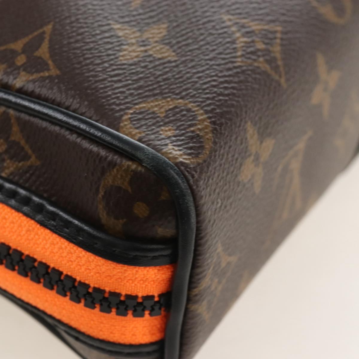 LOUIS VUITTON Monogram LV Friends Keepall Pouch Hand Bag M80130 LV Auth 210645M