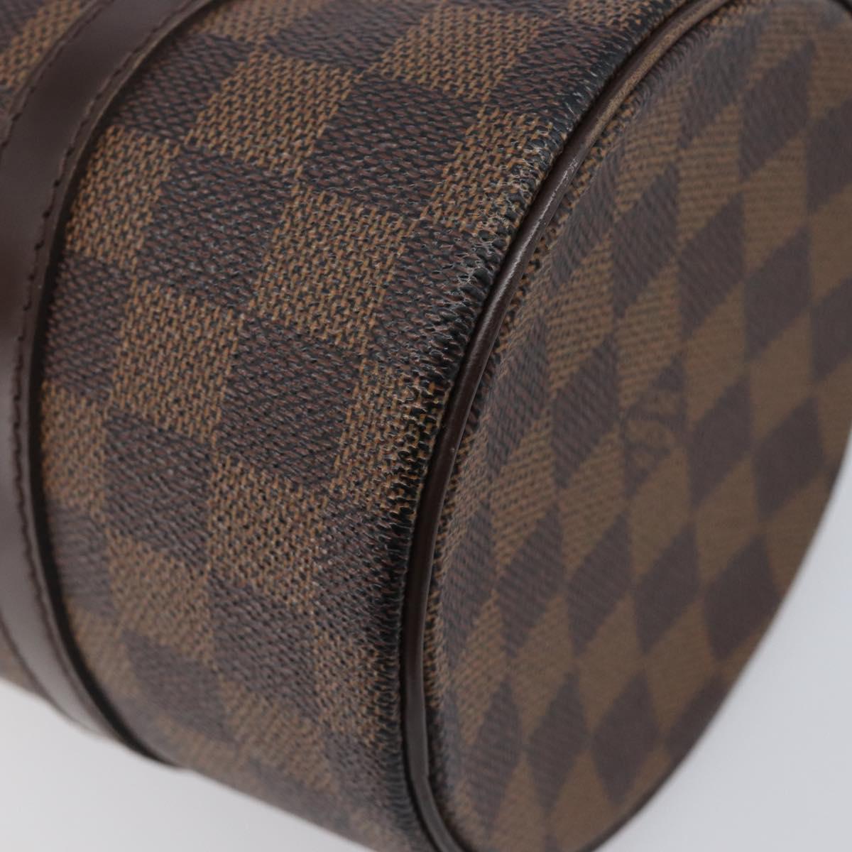 LOUIS VUITTON Damier Ebene Papillon 26 Hand Bag N51304 LV Auth 210675A