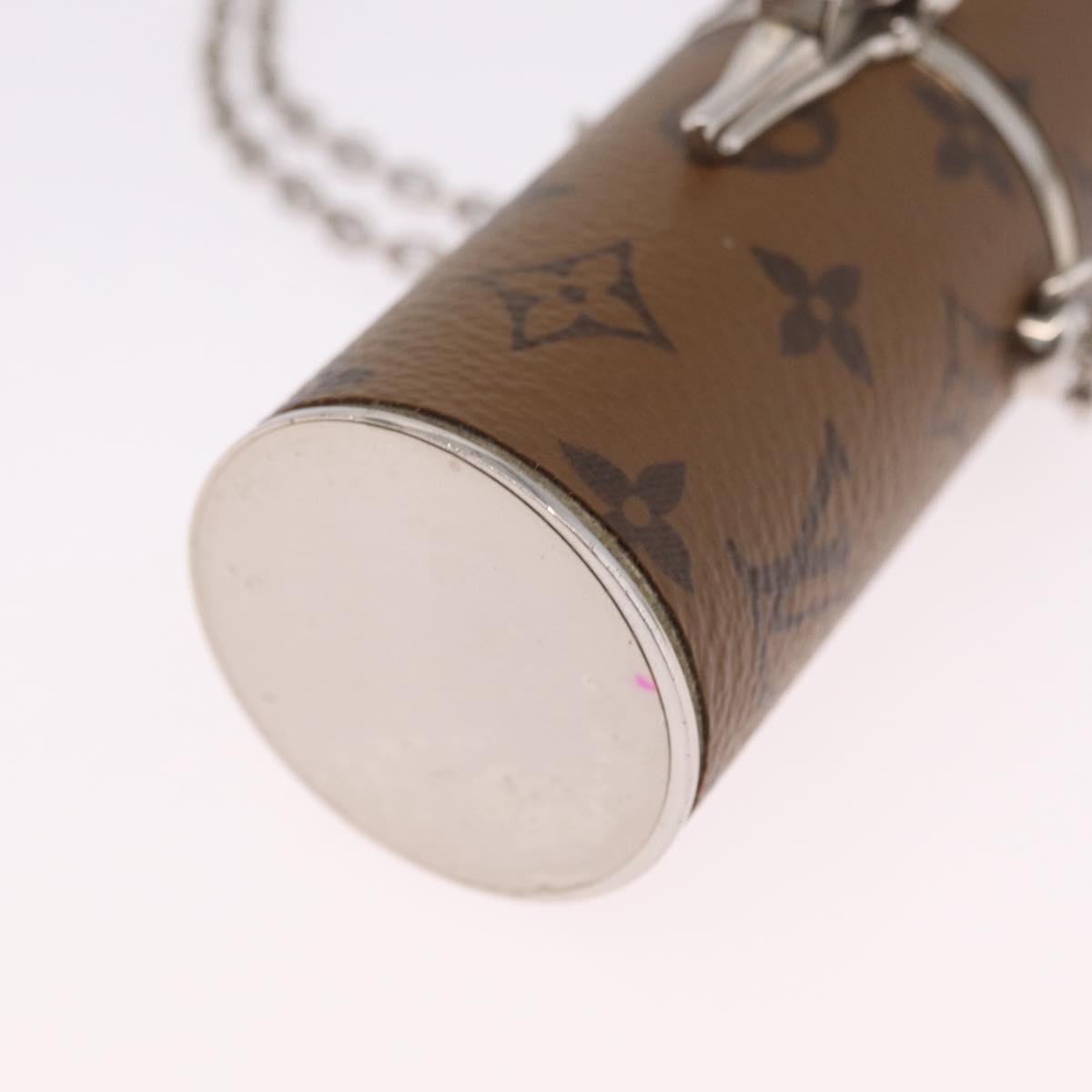 LOUIS VUITTON Monogram Reverse Lipstick Case MP2407 LV Auth 210690M