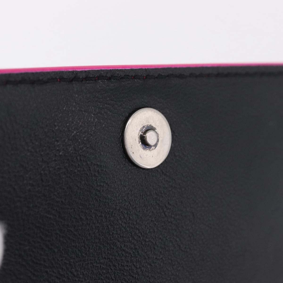 Balenciaga Sharp Shoulder Bag Leather Pink Silver 594988 Auth 210691M