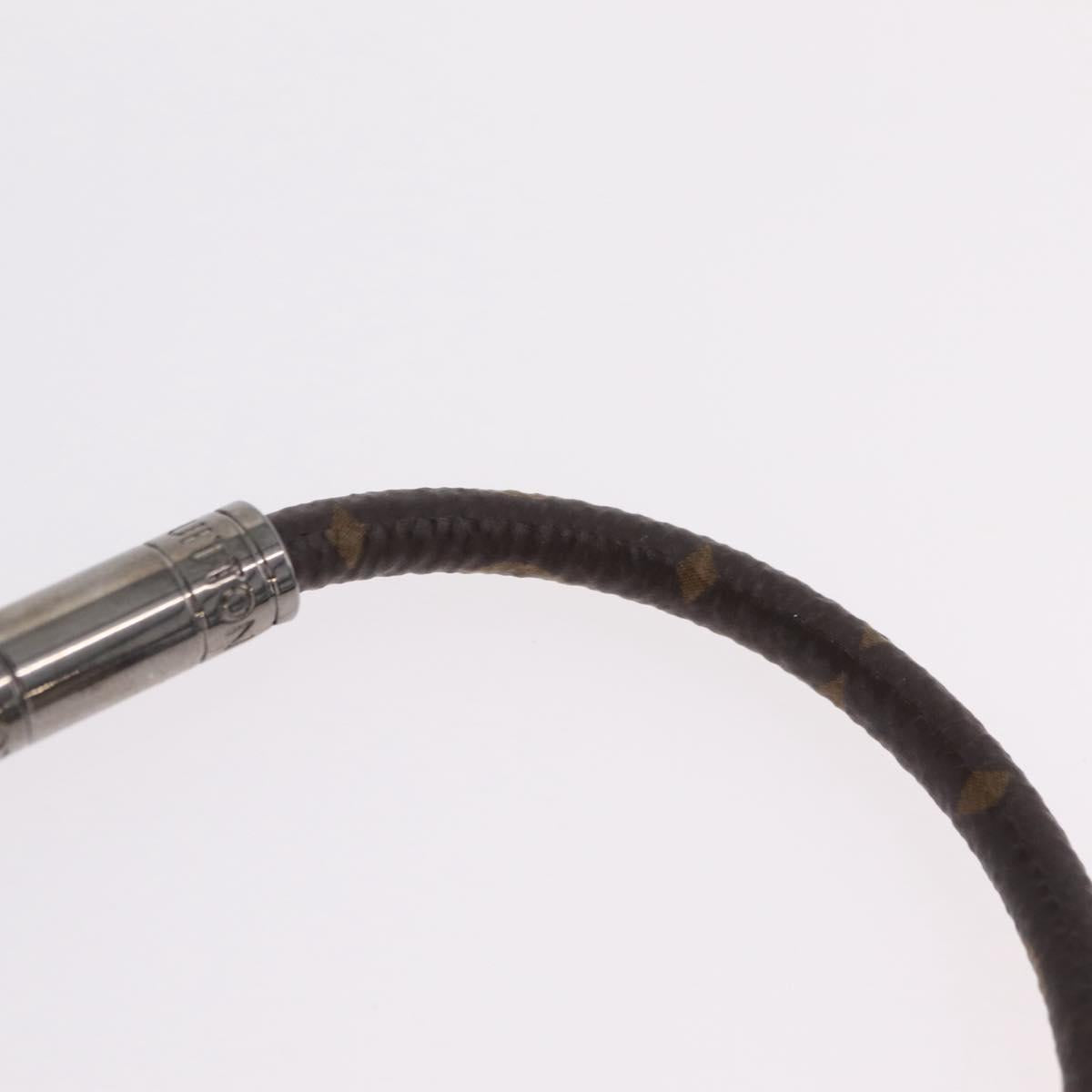 LOUIS VUITTON Monogram Bracelet Hangit Mascot Bracelet MP286E LV Auth 210697M
