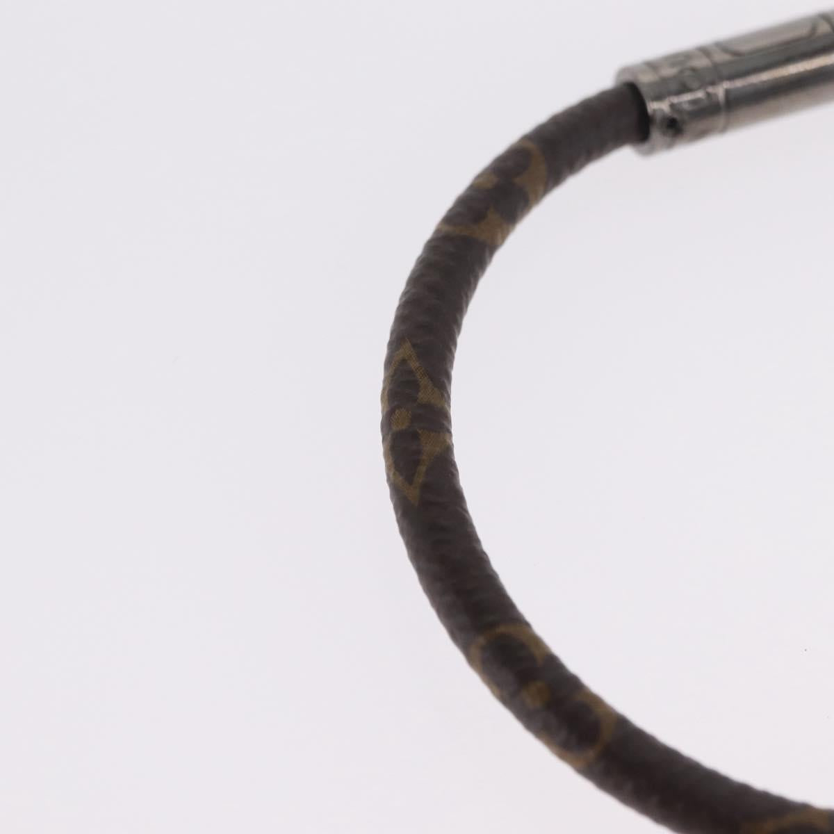 LOUIS VUITTON Monogram Bracelet Hangit Mascot Bracelet MP286E LV Auth 210697M