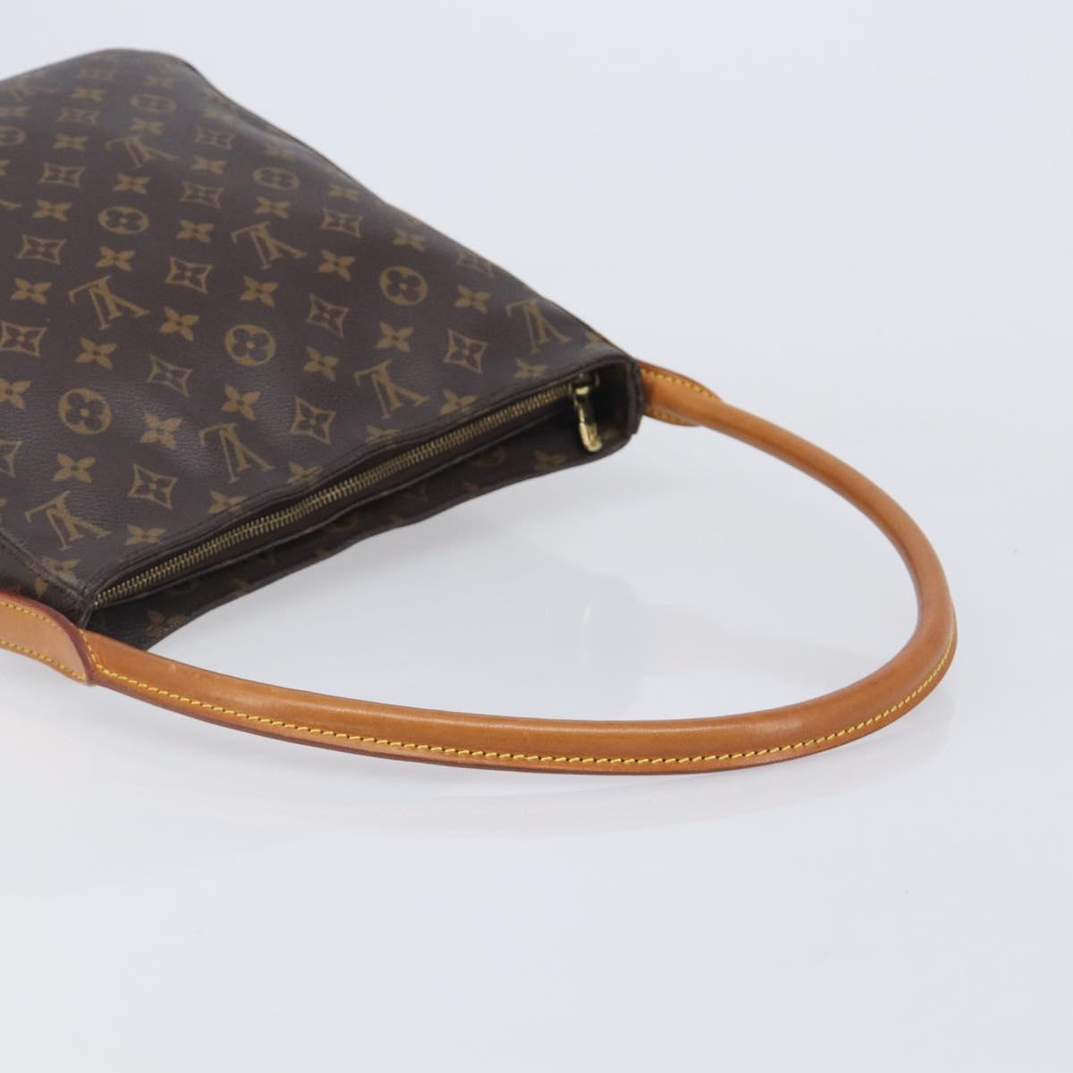 LOUIS VUITTON Monogram Looping GM Shoulder Bag M51145 LV Auth 210721V