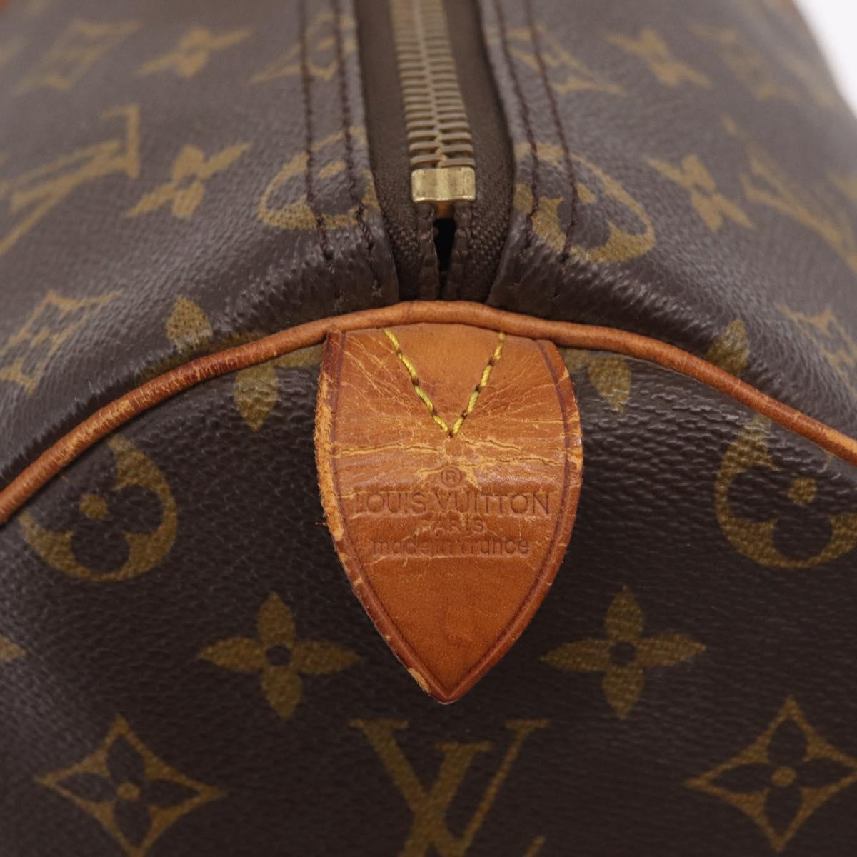LOUIS VUITTON Monogram Keepall 50 Boston Bag M41426 LV Auth 210722