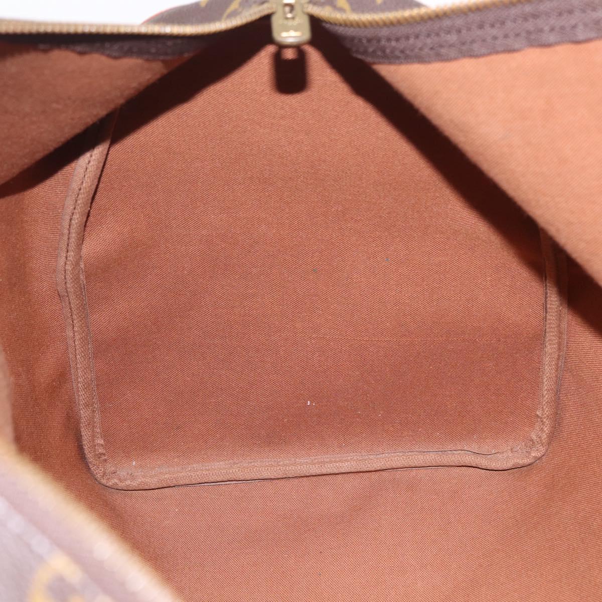 LOUIS VUITTON Monogram Keepall 50 Boston Bag M41426 LV Auth 210722