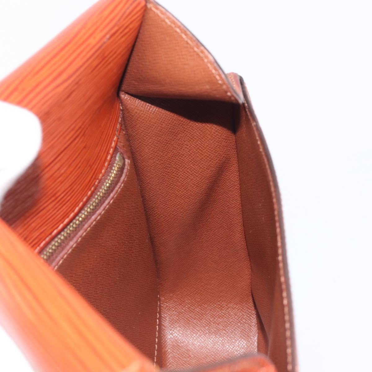 LOUIS VUITTON Epi Saint Cloud GM Shoulder Bag Brown M52193 LV Auth 210723A
