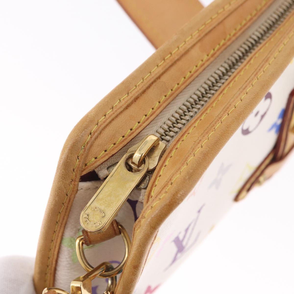 LOUIS VUITTON Monogram Multicolor Shirley Bag White M40049 LV Auth 210795V