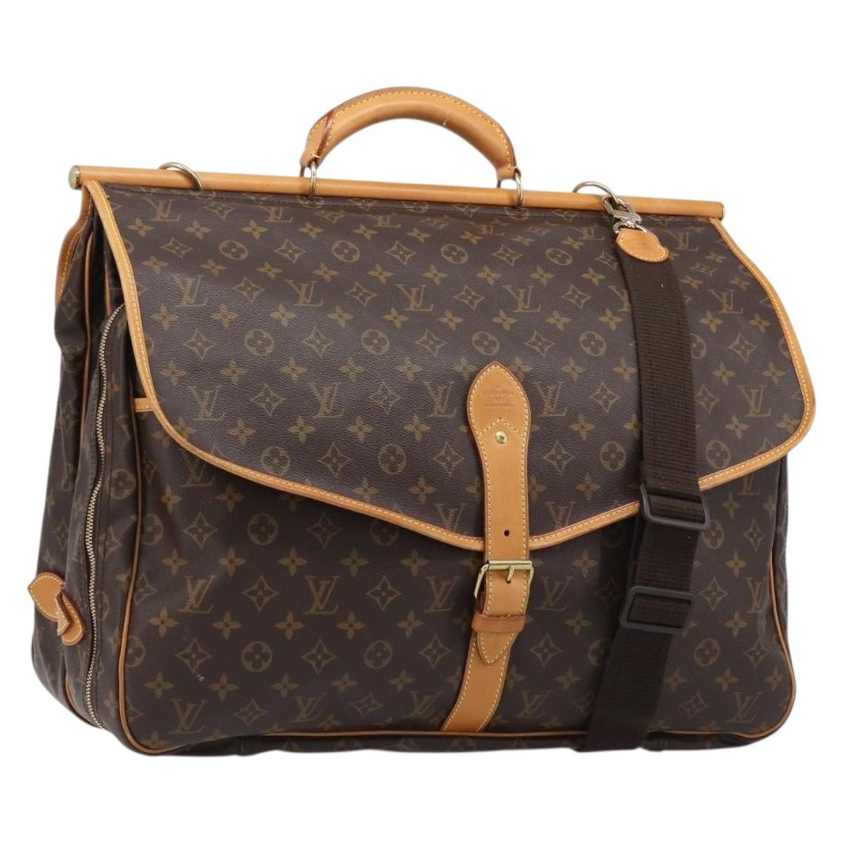 LOUIS VUITTON Monogram Sac Chas Boston Bag M41140 LV Auth 210820