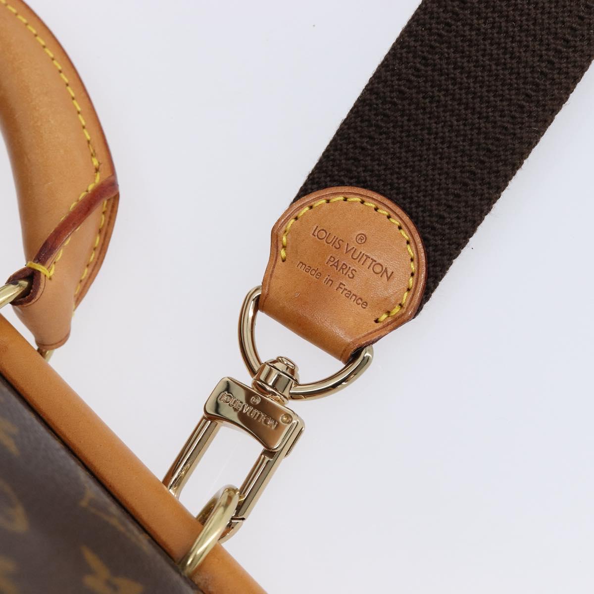 LOUIS VUITTON Monogram Sac Chas Boston Bag M41140 LV Auth 210820