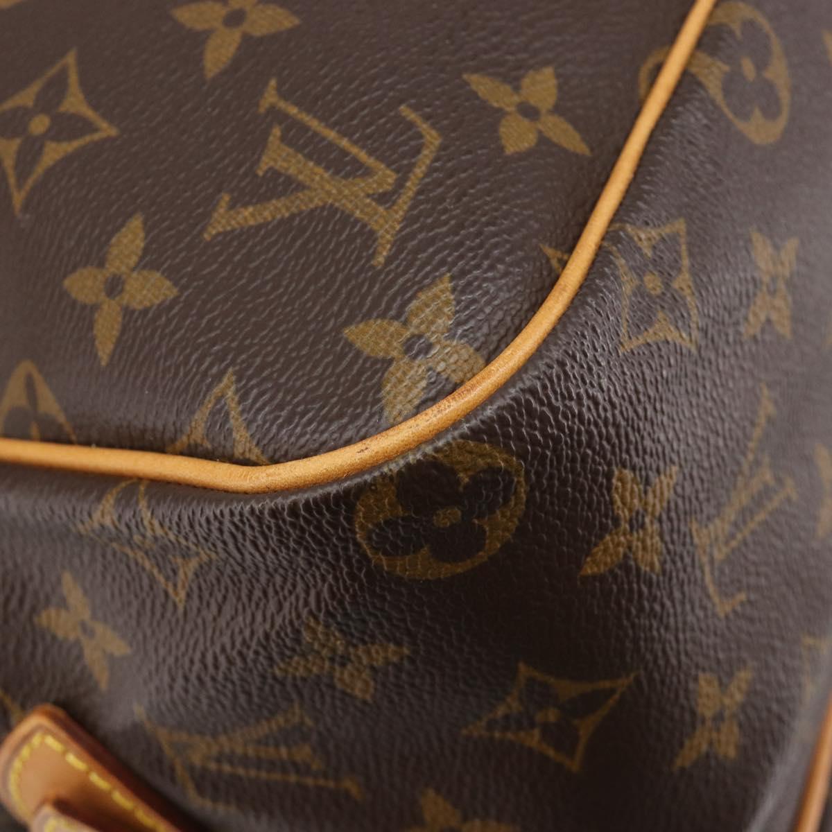 LOUIS VUITTON Monogram Sac Chas Boston Bag M41140 LV Auth 210820
