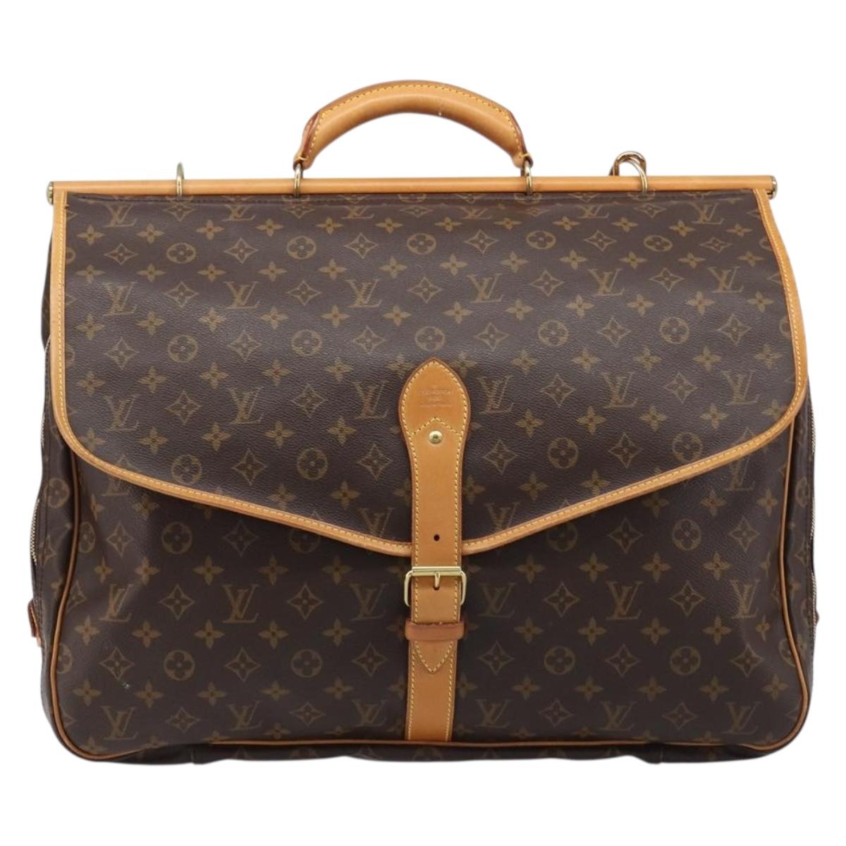 LOUIS VUITTON Monogram Sac Chas Boston Bag M41140 LV Auth 210820