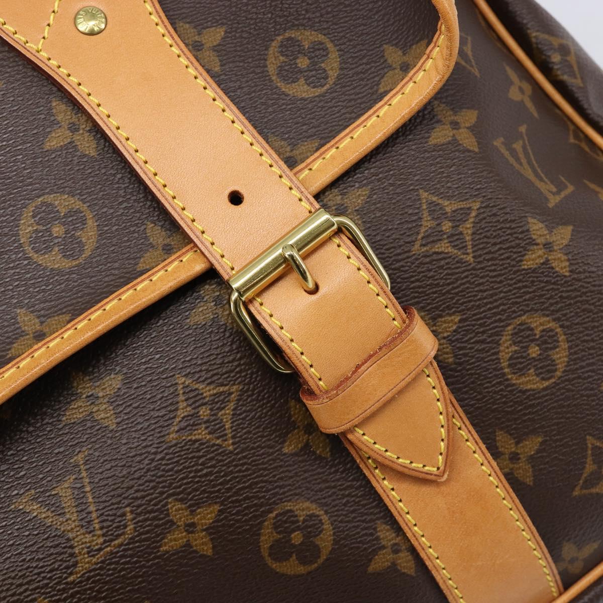 LOUIS VUITTON Monogram Sac Chas Boston Bag M41140 LV Auth 210820