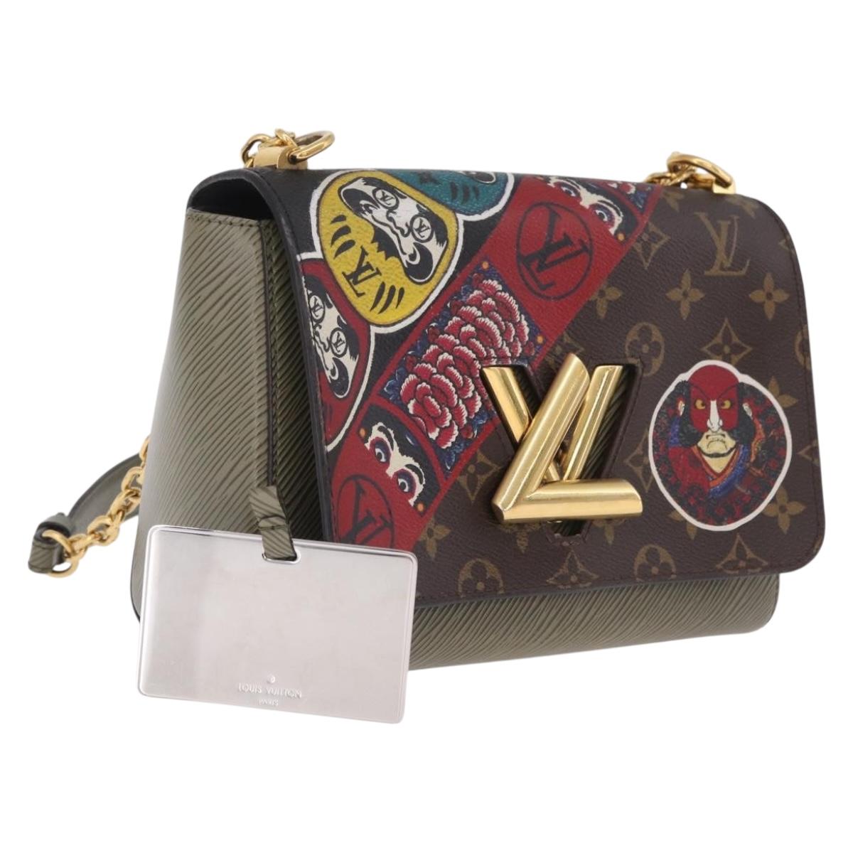 LOUIS VUITTON Kabuki Yamamoto Hirosai Twist MM Bag M67270 LV Auth 210825M