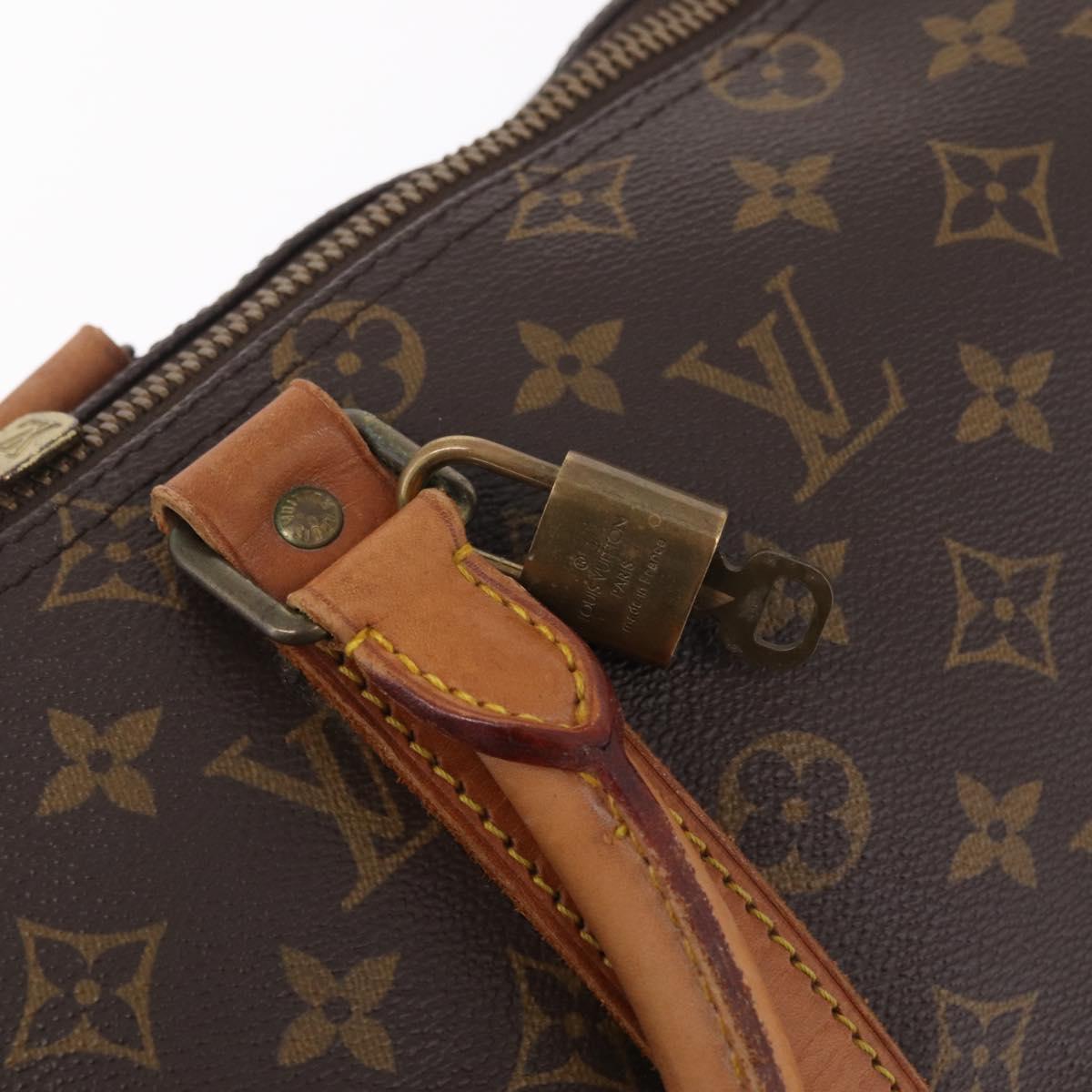 LOUIS VUITTON Monogram Keepall 45 Boston Bag M41428 LV Auth 210838A
