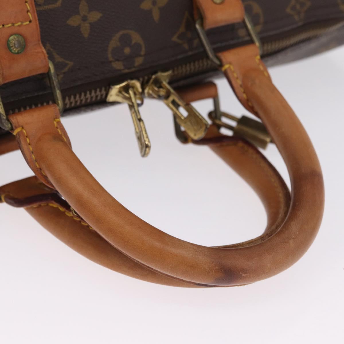 LOUIS VUITTON Monogram Keepall 45 Boston Bag M41428 LV Auth 210838A