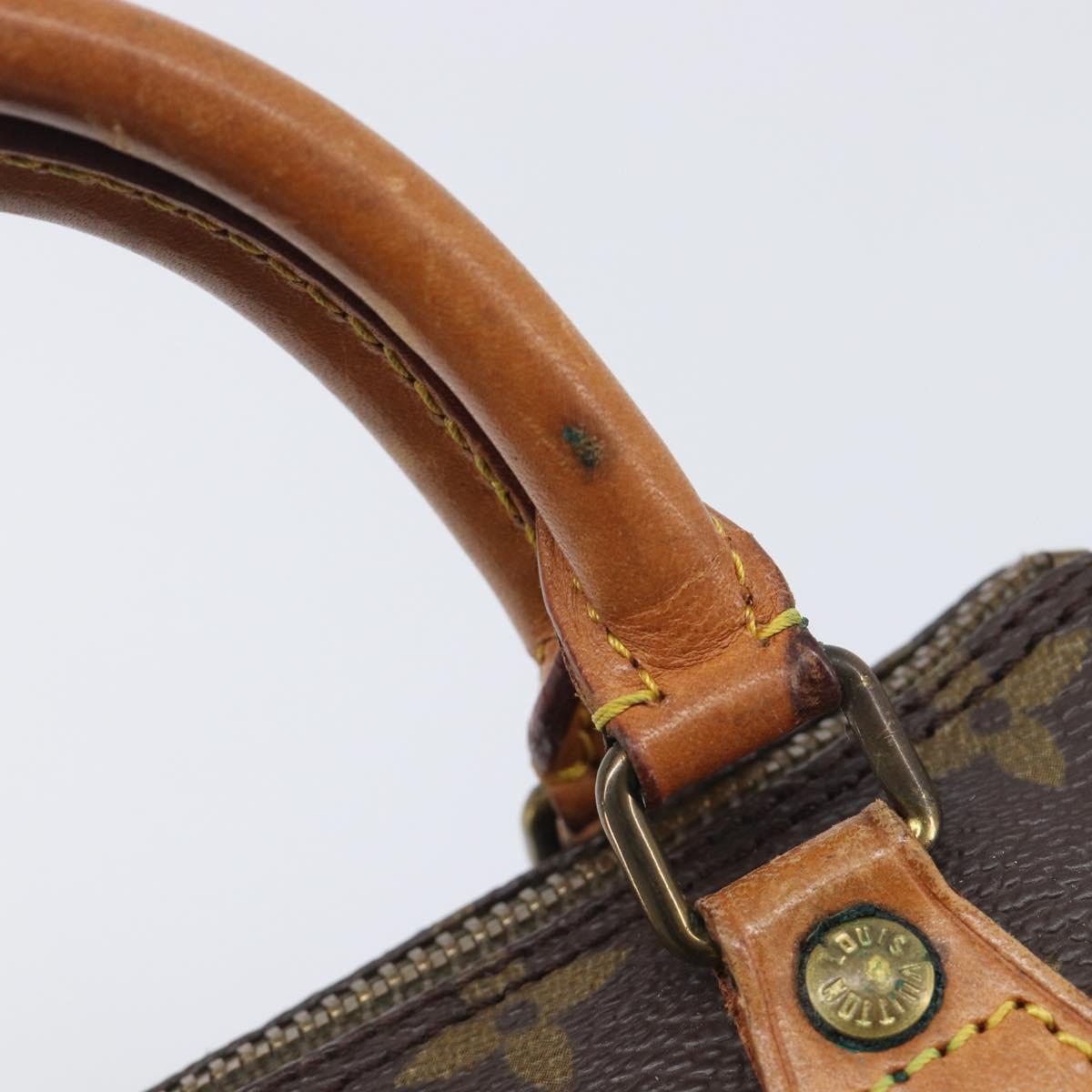 LOUIS VUITTON Monogram Mini Speedy Hand Bag M41534 LV Auth 210846A