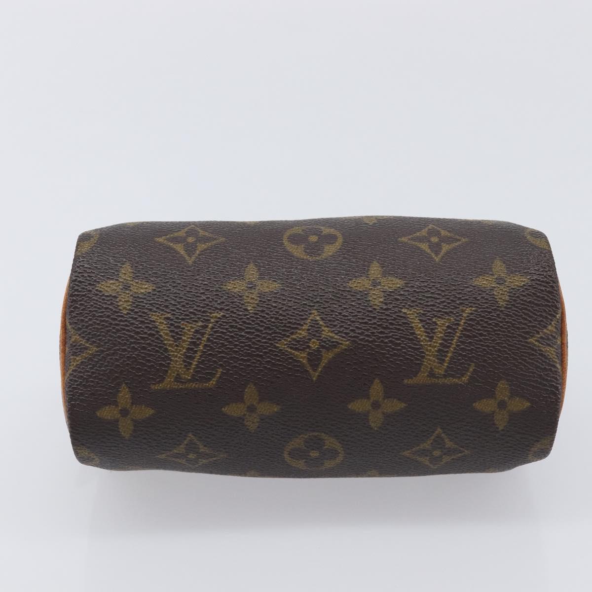 LOUIS VUITTON Monogram Mini Speedy Hand Bag M41534 LV Auth 210846A