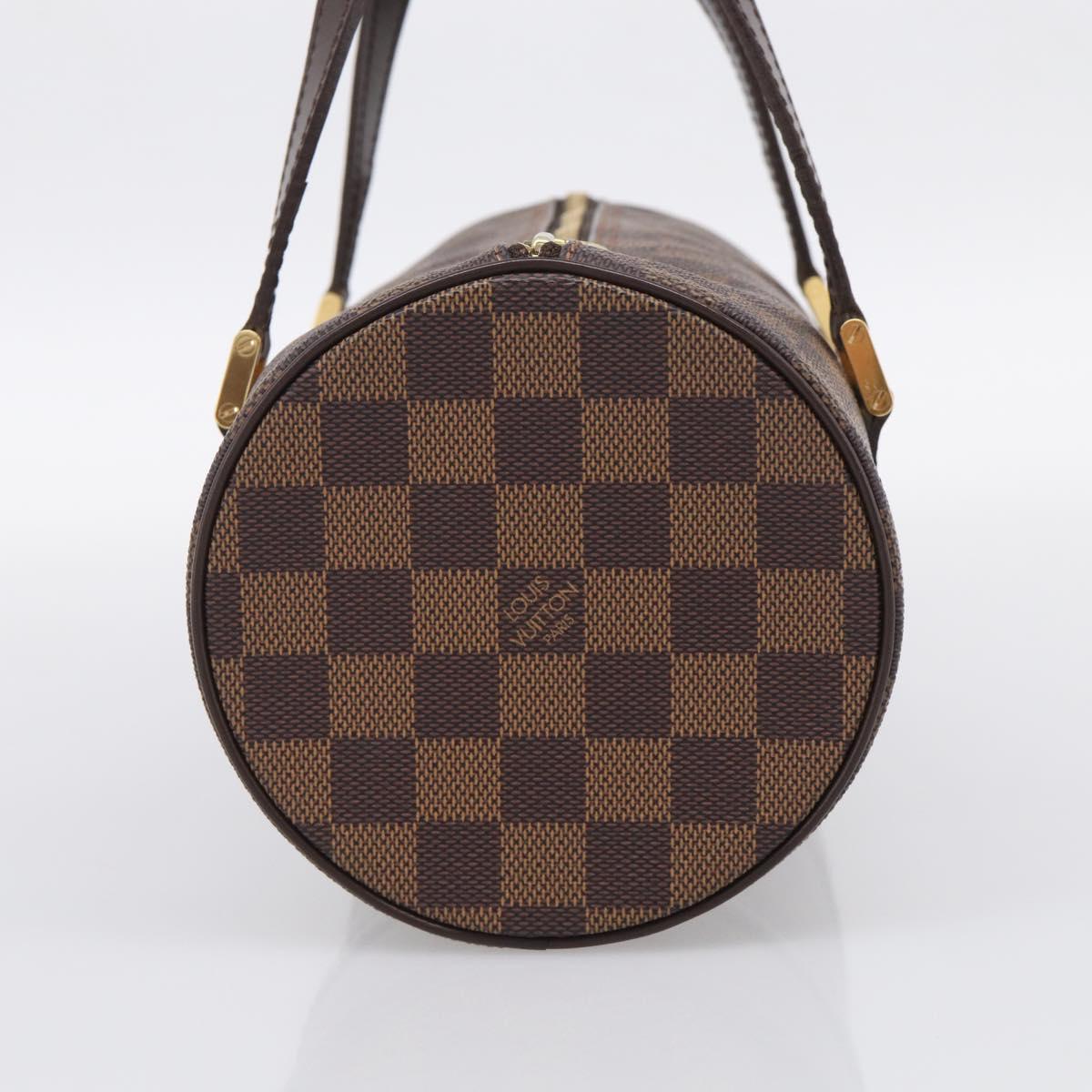 LOUIS VUITTON Damier Ebene Papillon 26 Hand Bag N51304 LV Auth 210847V