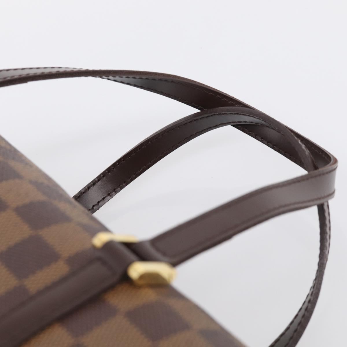 LOUIS VUITTON Damier Ebene Papillon 26 Hand Bag N51304 LV Auth 210847V