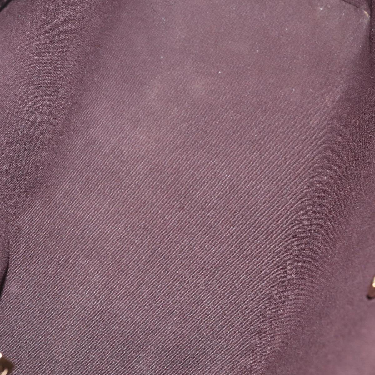LOUIS VUITTON Monogram Vernis Wilshire PM Bag Amarante M93641 LV Auth 210858V