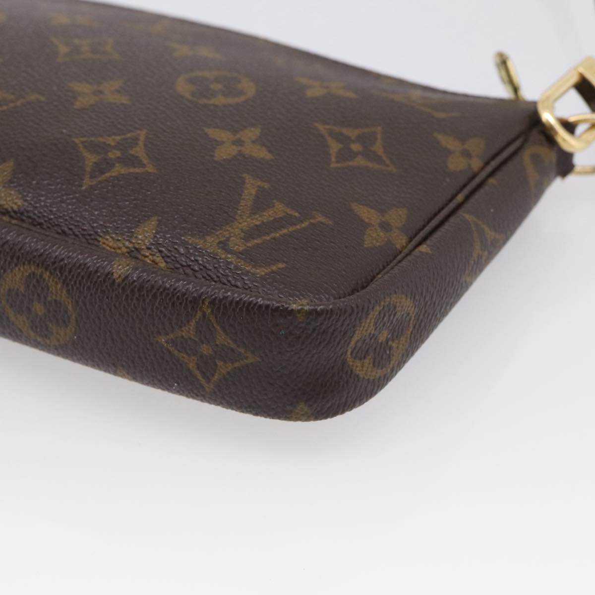 LOUIS VUITTON Monogram Pochette Accessoires Pouch M51980 LV Auth 210878A