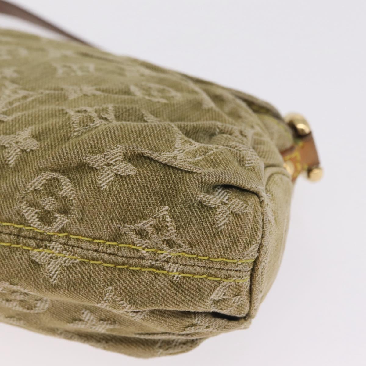 LOUIS VUITTON Monogram Denim Mini Preity Bag Riken M95217 LV Auth 210881SAV