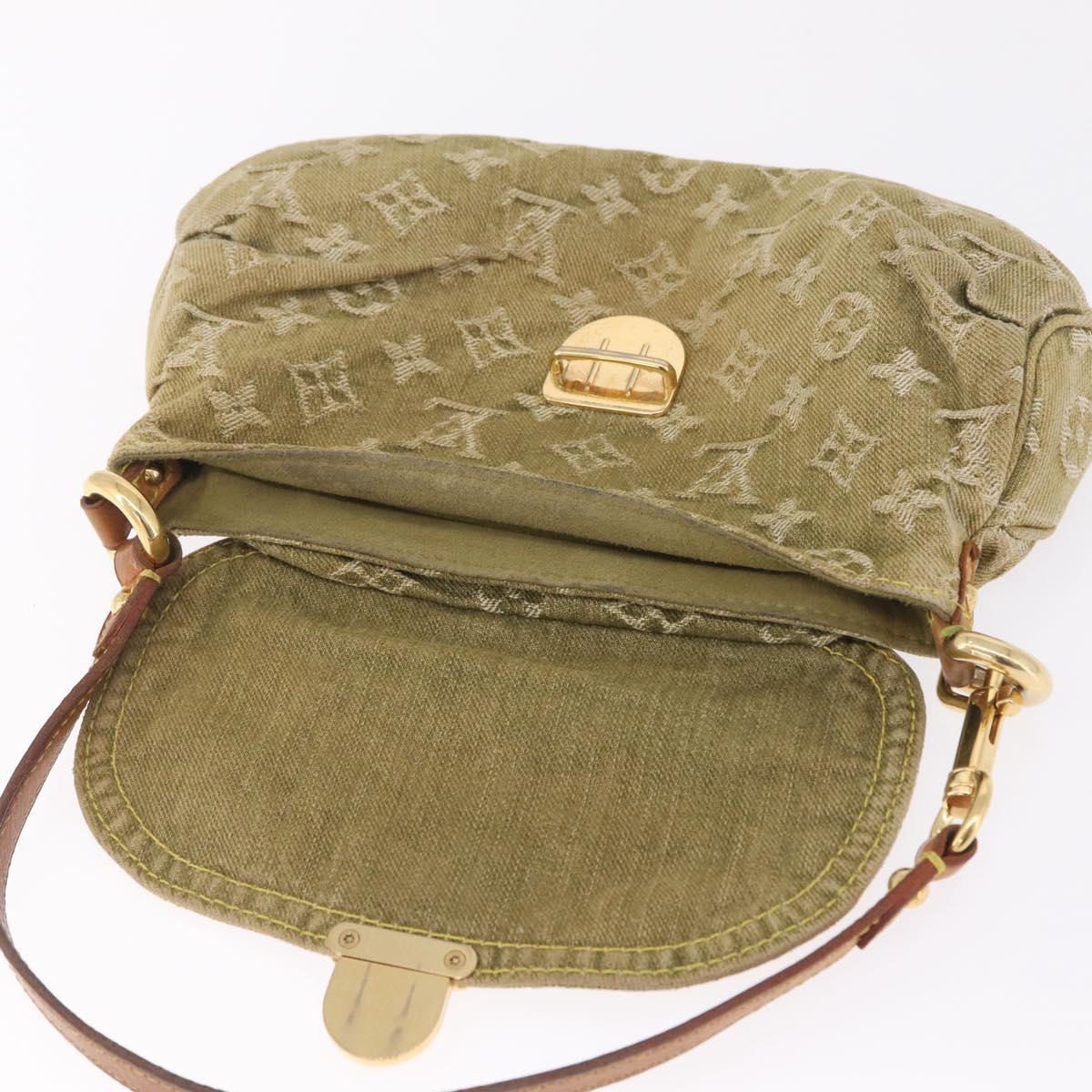 LOUIS VUITTON Monogram Denim Mini Preity Bag Riken M95217 LV Auth 210881SAV