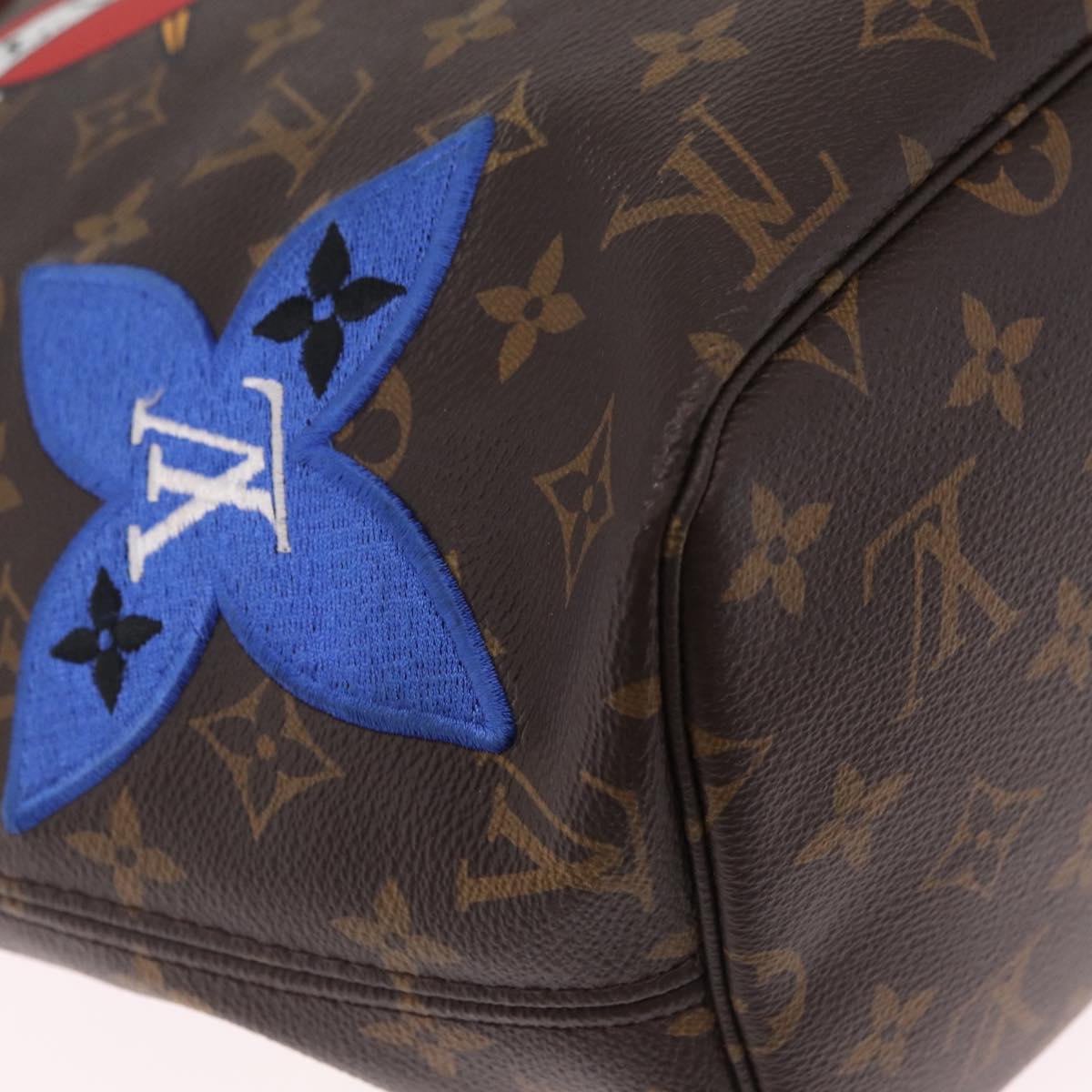 LOUIS VUITTON Monogram Patch Neverfull MM Tote Bag M43988 LV Auth 210894SAM