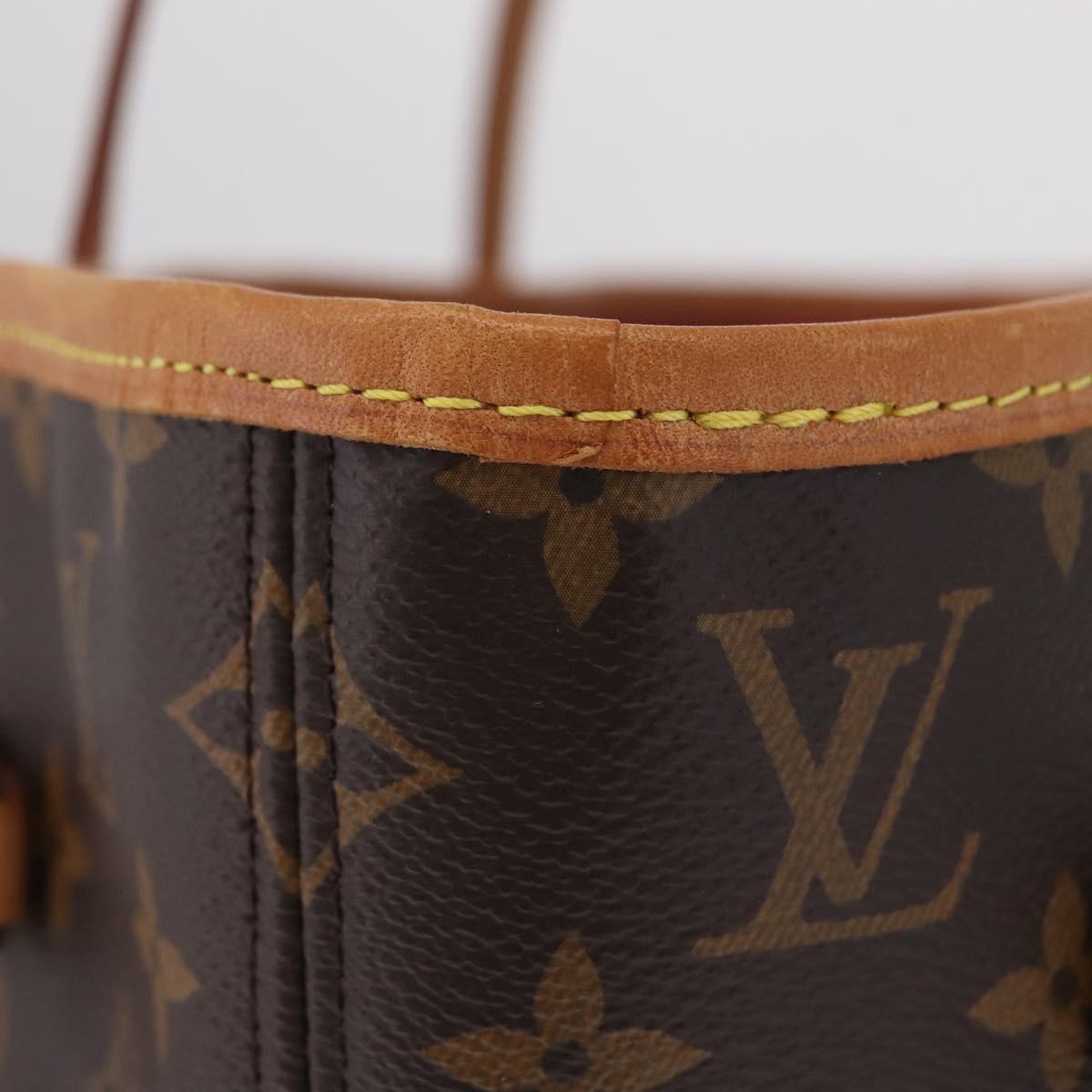 LOUIS VUITTON Monogram Patch Neverfull MM Tote Bag M43988 LV Auth 210894SAM