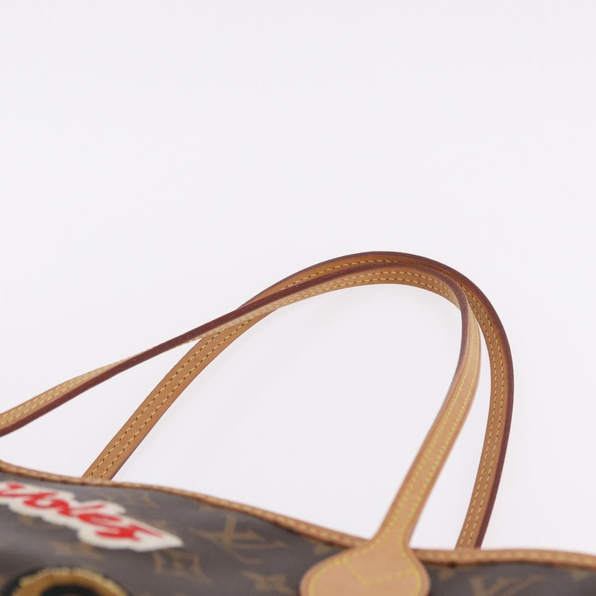 LOUIS VUITTON Monogram Patch Neverfull MM Tote Bag M43988 LV Auth 210894SAM
