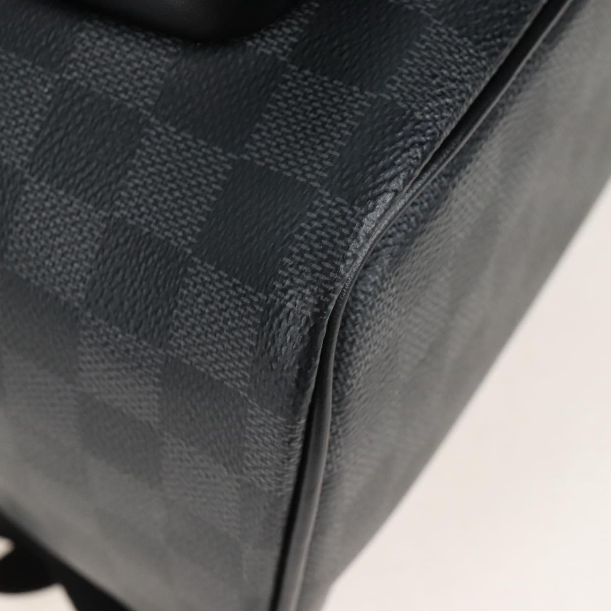 LOUIS VUITTON Damier Grafitte Josh NV Backpack N40365 LV Auth 210895V