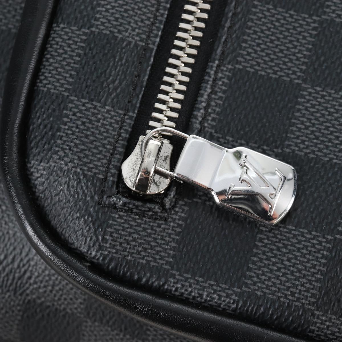 LOUIS VUITTON Damier Grafitte Josh NV Backpack N40365 LV Auth 210895V