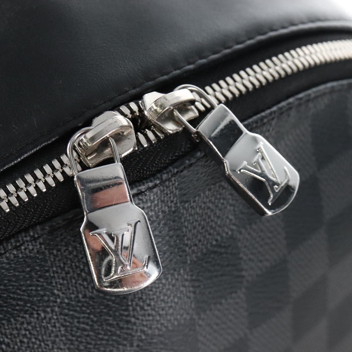 LOUIS VUITTON Damier Grafitte Josh NV Backpack N40365 LV Auth 210895V