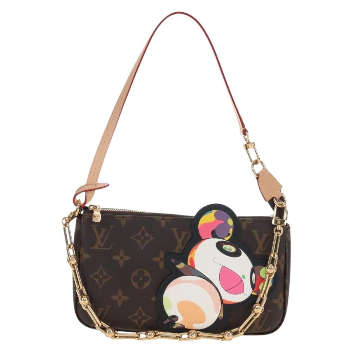 LOUIS VUITTON Panda LVxTM Pochette Accessoires Bag M13440 LV Auth 210897SM