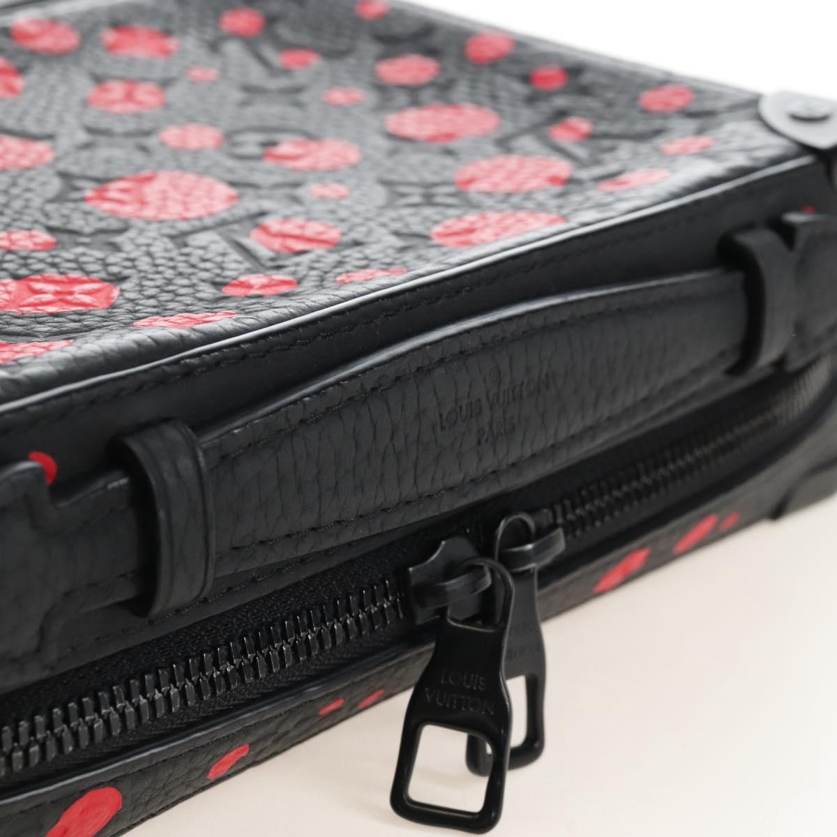 LOUIS VUITTON x YK Taurillon Monogram Handle Soft Trunk M21677 Auth 210902SM