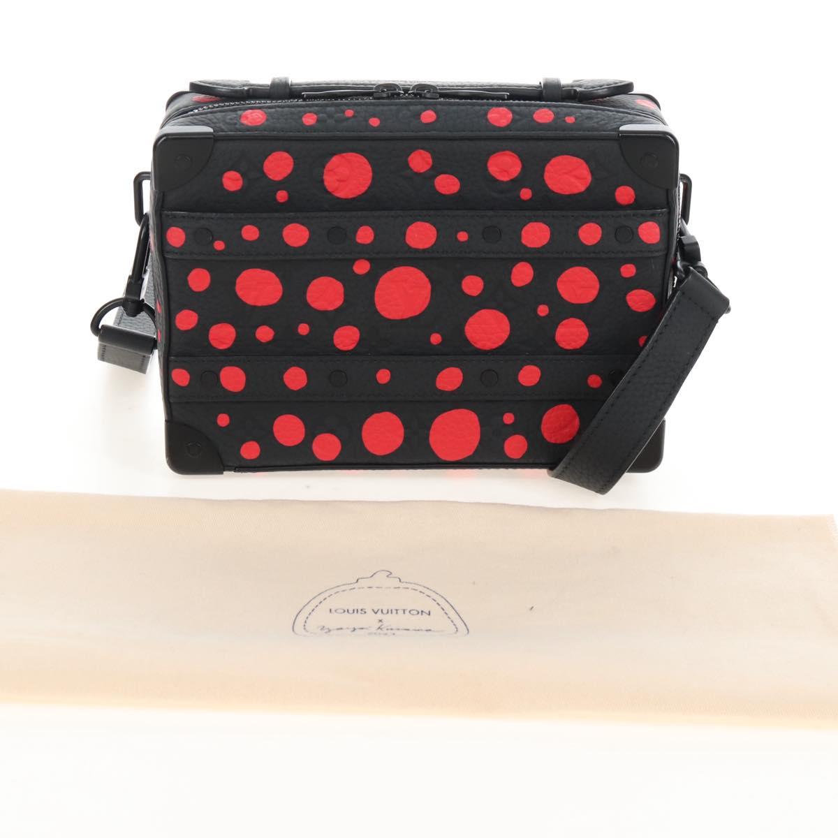 LOUIS VUITTON x YK Taurillon Monogram Handle Soft Trunk M21677 Auth 210902SM