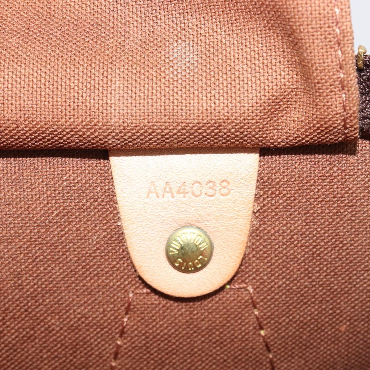 LOUIS VUITTON Monogram Graffiti Speedy 30 Bag Orange M93705 LV Auth 210903SAV