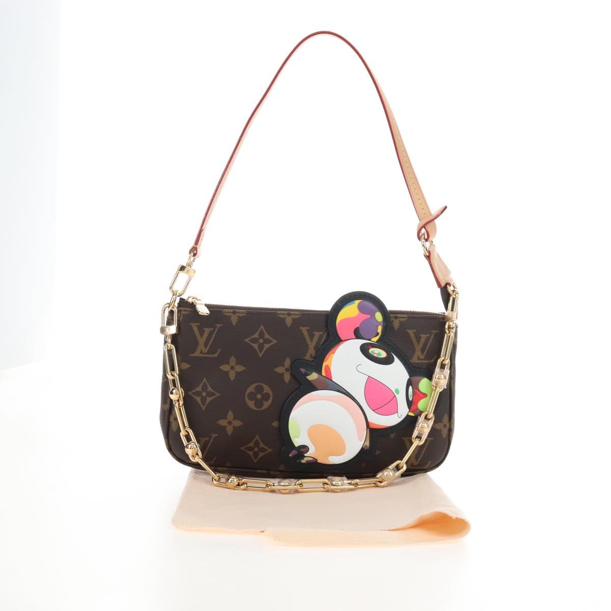 LOUIS VUITTON Panda LVxTM Pochette Accessoires Bag M13440 LV Auth 210905SM