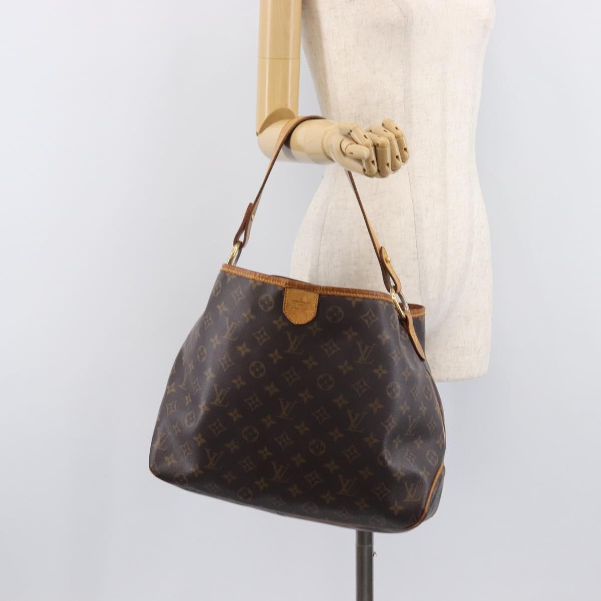 LOUIS VUITTON Monogram Delightful MM Shoulder Bag M50156 LV Auth 210912A