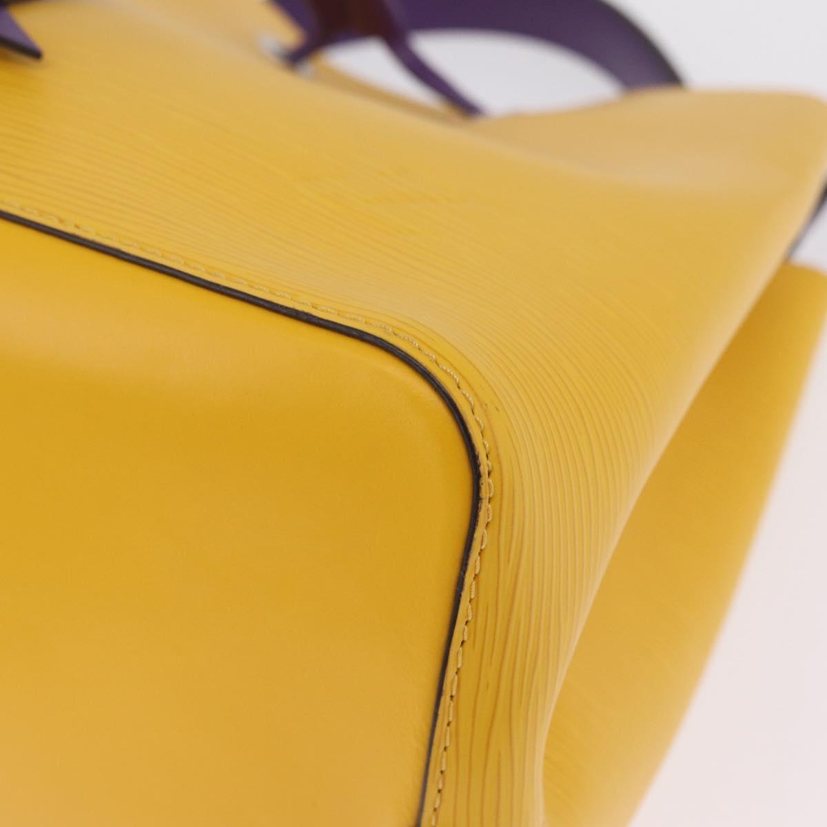 LOUIS VUITTON Epi Neo Noe BB Shoulder Bag citron M54369 LV Auth 210915SAV