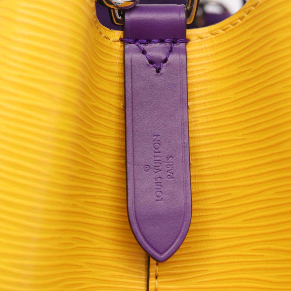 LOUIS VUITTON Epi Neo Noe BB Shoulder Bag citron M54369 LV Auth 210915SAV
