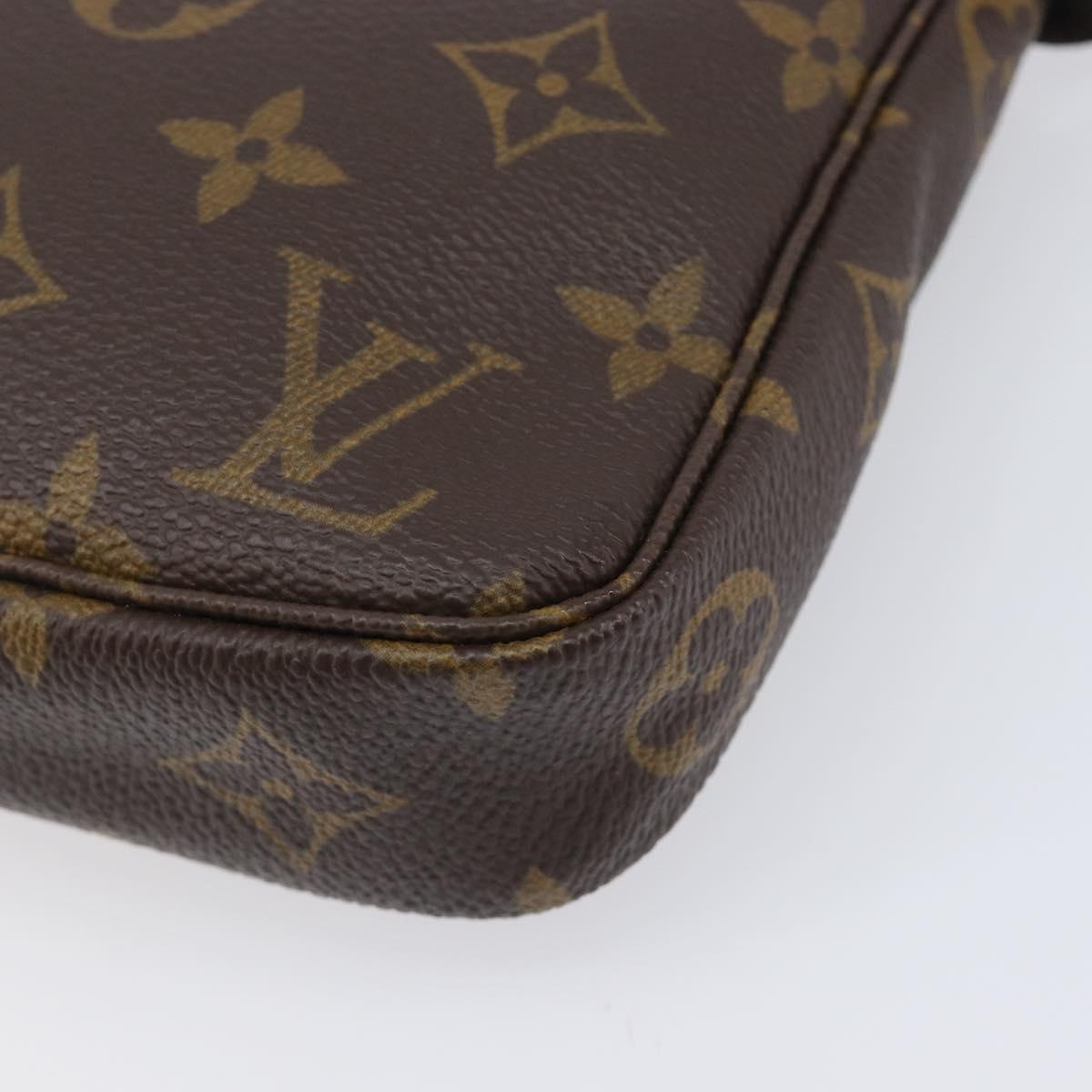 LOUIS VUITTON Monogram Pochette Accessoires Pouch M51980 LV Auth 210918SAM