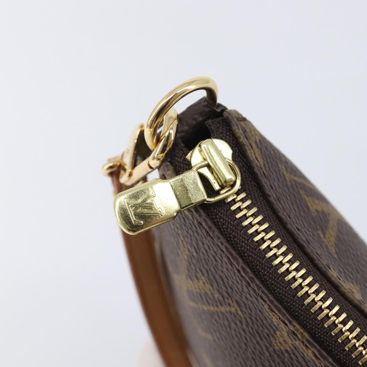 LOUIS VUITTON Monogram Pochette Accessoires Pouch M51980 LV Auth 210918SAM
