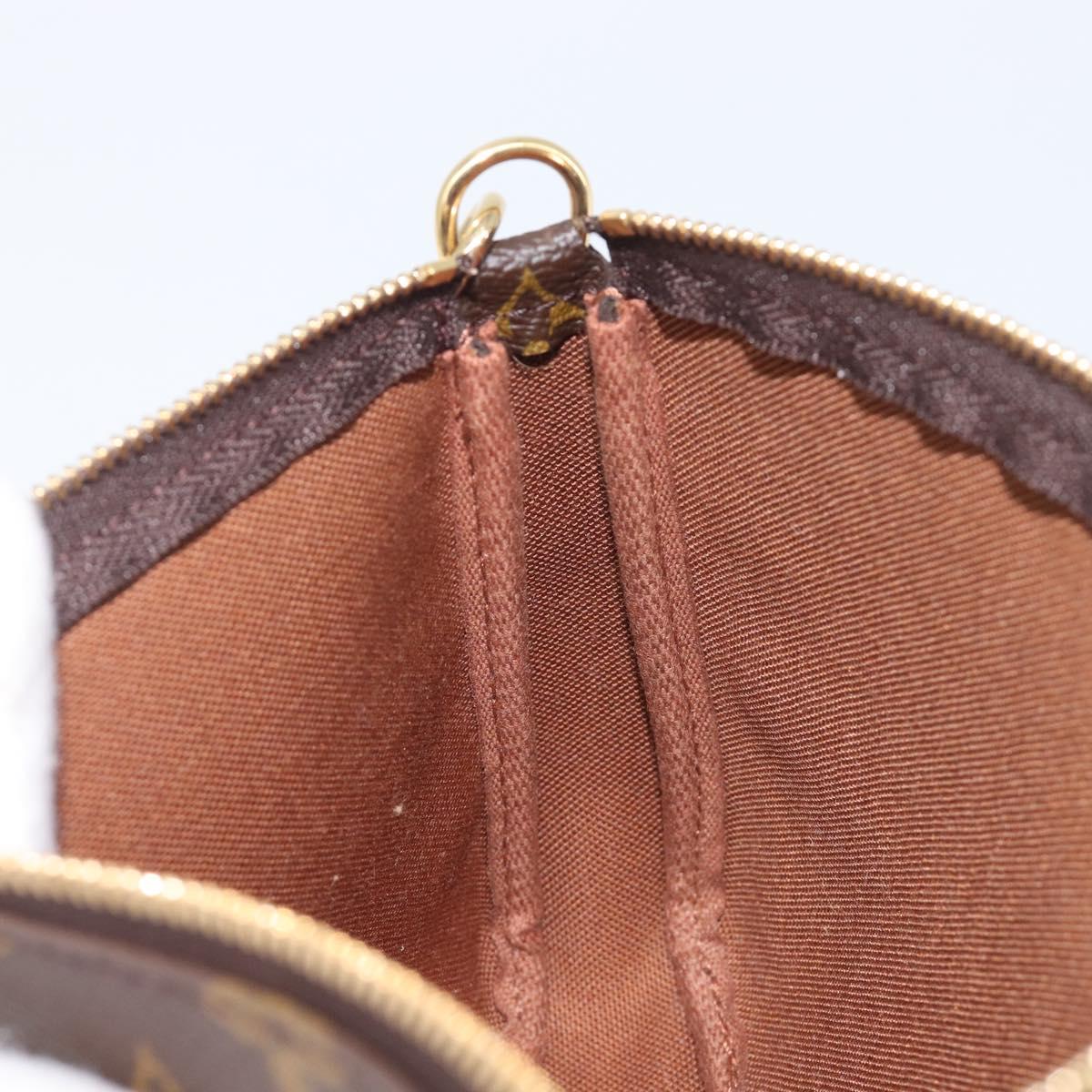 LOUIS VUITTON Monogram Pochette Accessoires Pouch M51980 LV Auth 210918SAM