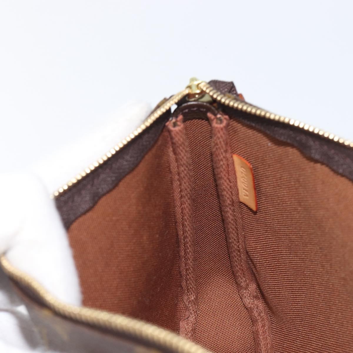 LOUIS VUITTON Monogram Pochette Accessoires Pouch M51980 LV Auth 210918SAM