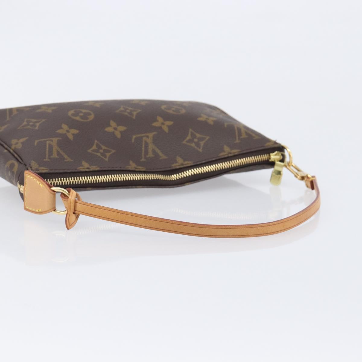 LOUIS VUITTON Monogram Pochette Accessoires Pouch M51980 LV Auth 210918SAM