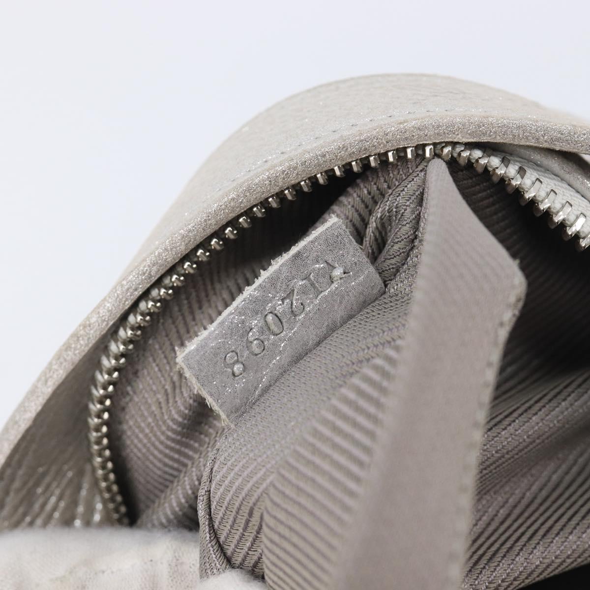 LOUIS VUITTON Monogram Shimmer Halo Bag Silver Argent M95819 LV Auth 210920M
