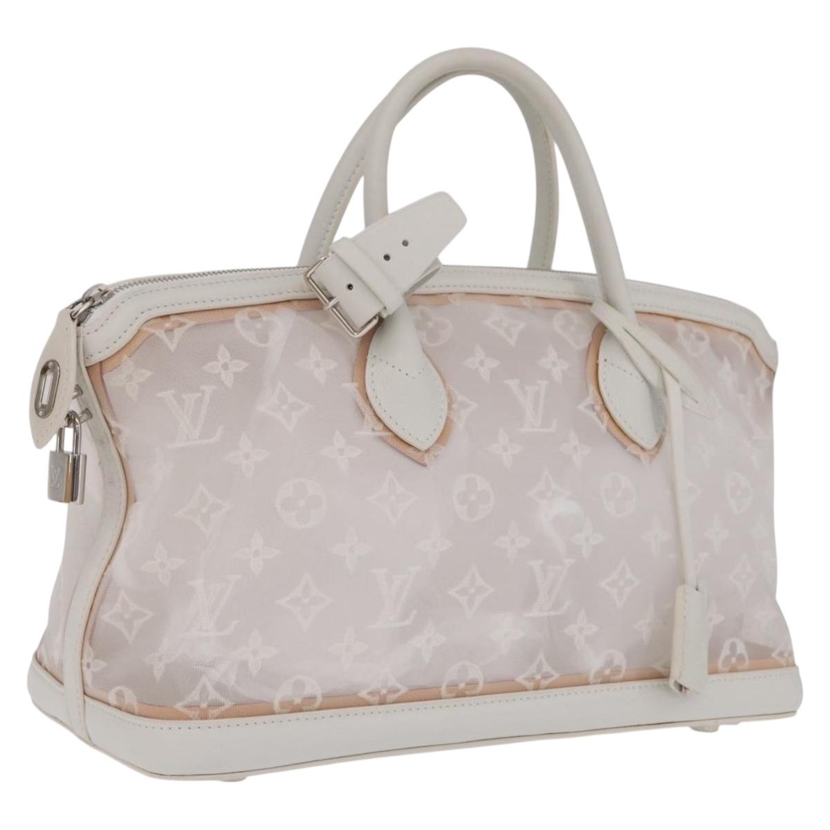 LOUIS VUITTON Monogram Transparency Lockit Eastwest Bag M40701 LV Auth 210921SAM